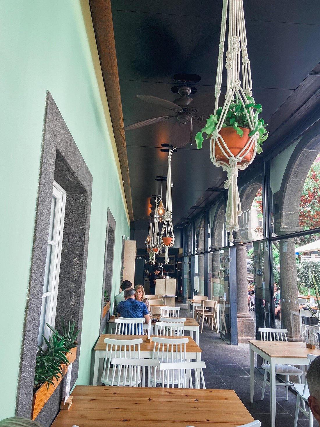 Restaurant outside view